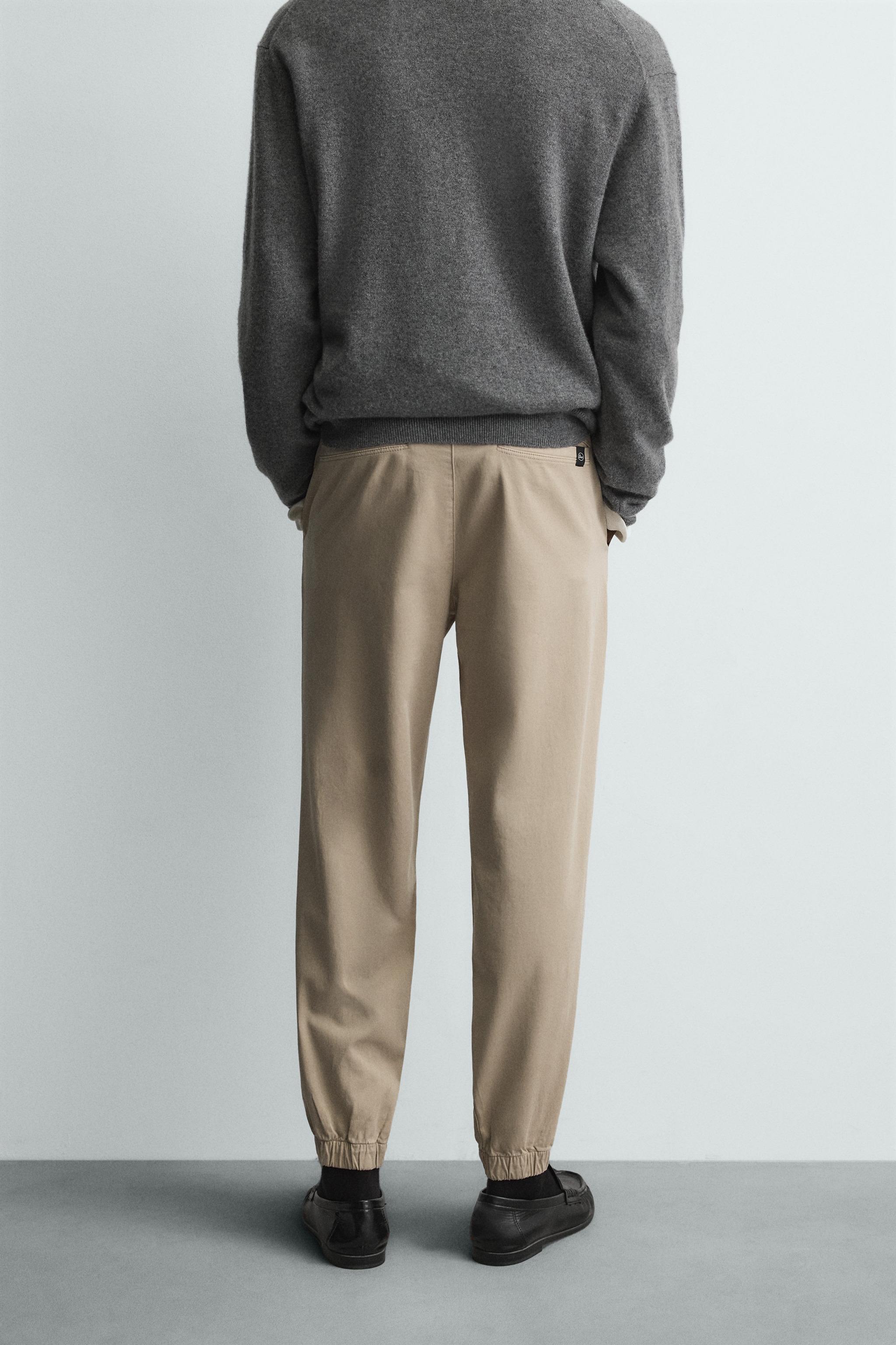 SLIM FIT JOGGER WAIST PANTS